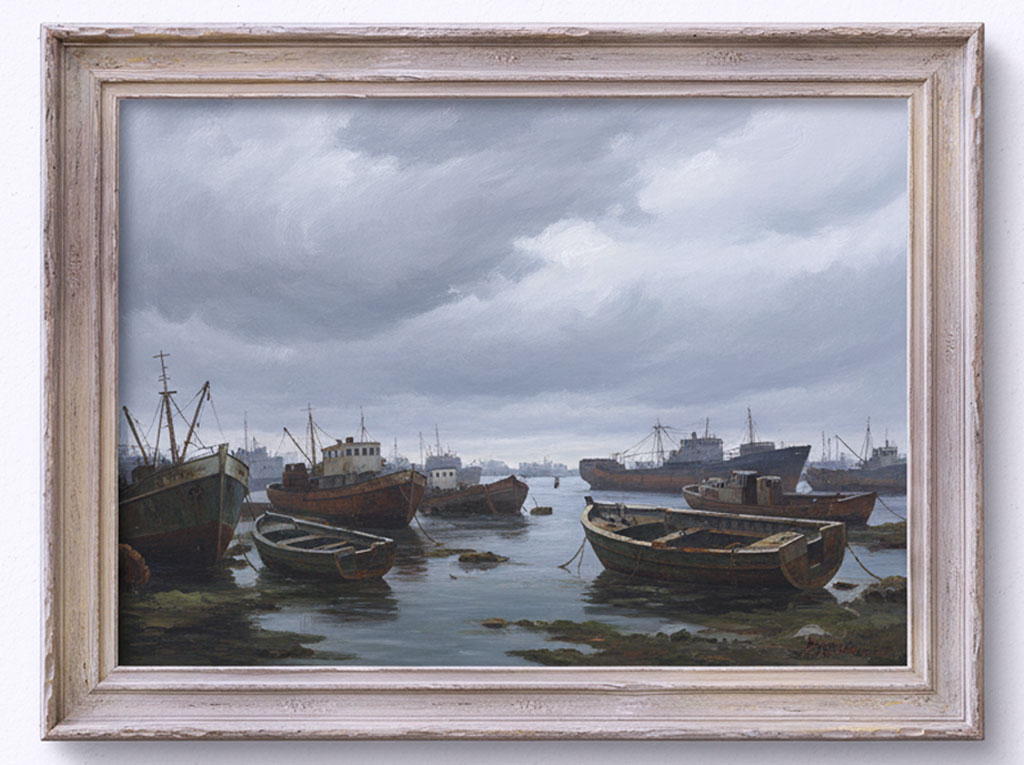 Andros Chêne bois flotté