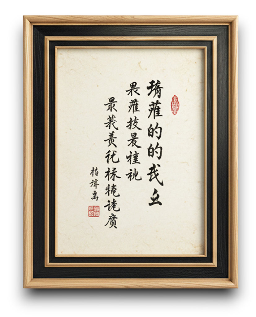 Andros Chêne plat noir