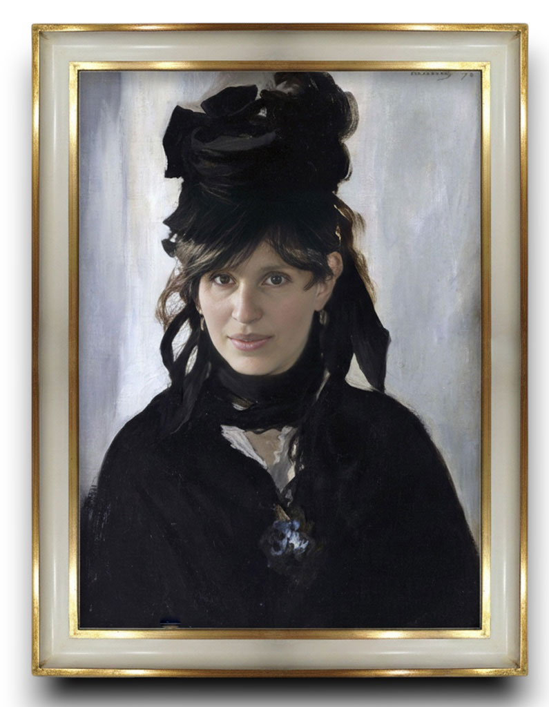 1930 BASSE Ivoire filets or