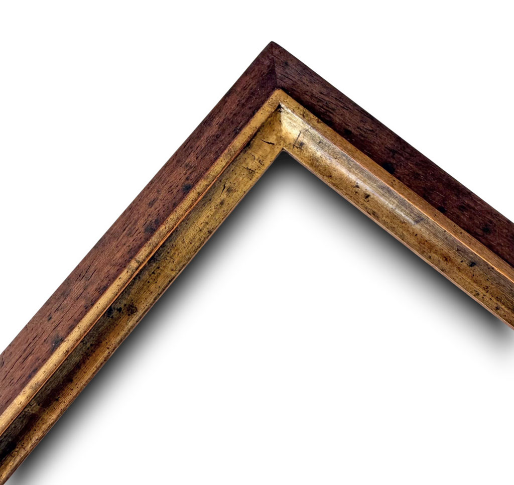 Dymaa Ayous teinté palissandre congé or fin oxydé