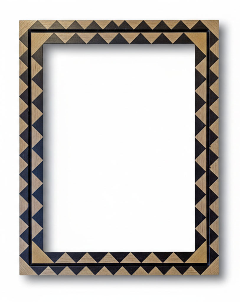 Arcobaleno 50 Placage dentelé frêne noir