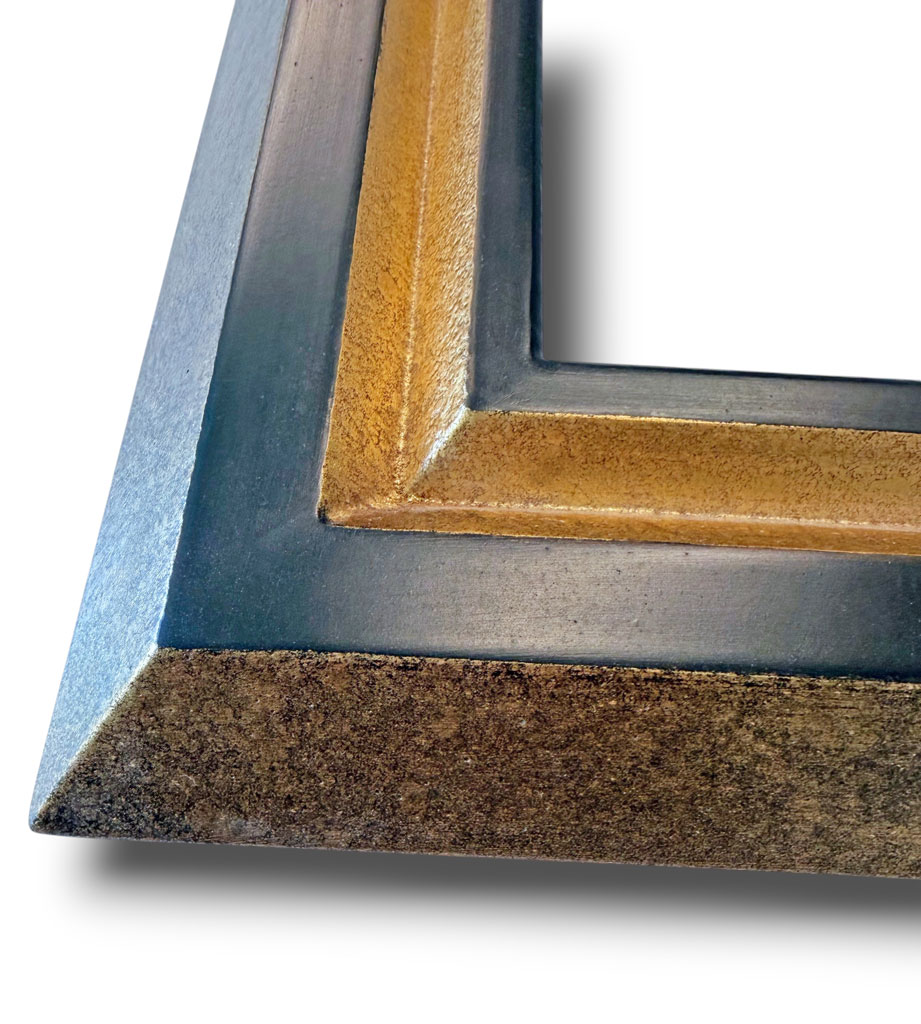 Cavallo Exterieur laiton plats noirs cuve or